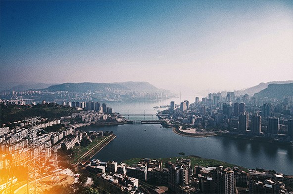 山城江景